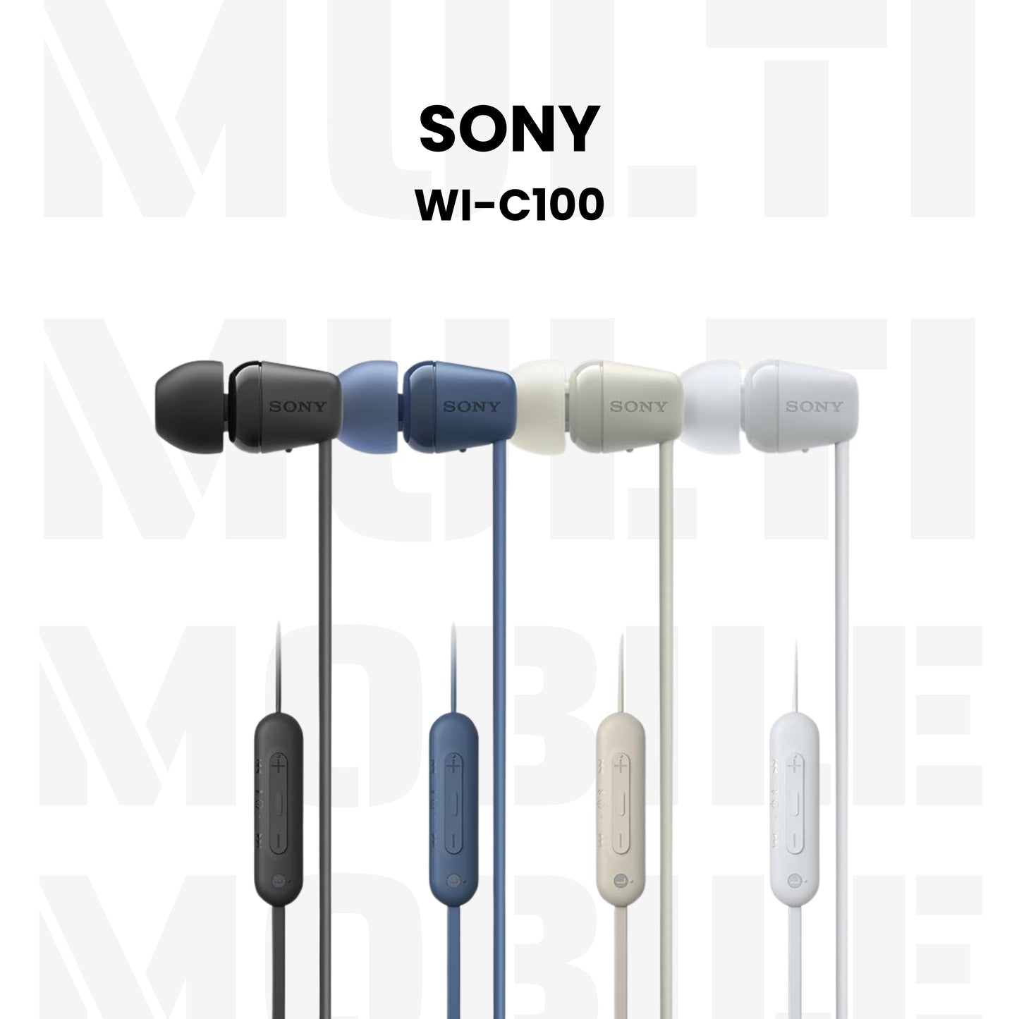 Sony WI-C100 Wireless In Ear Headphones